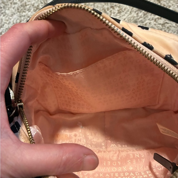 Kate Spade Pink and Black Crossbody Bag EUC - Picture 5 of 5